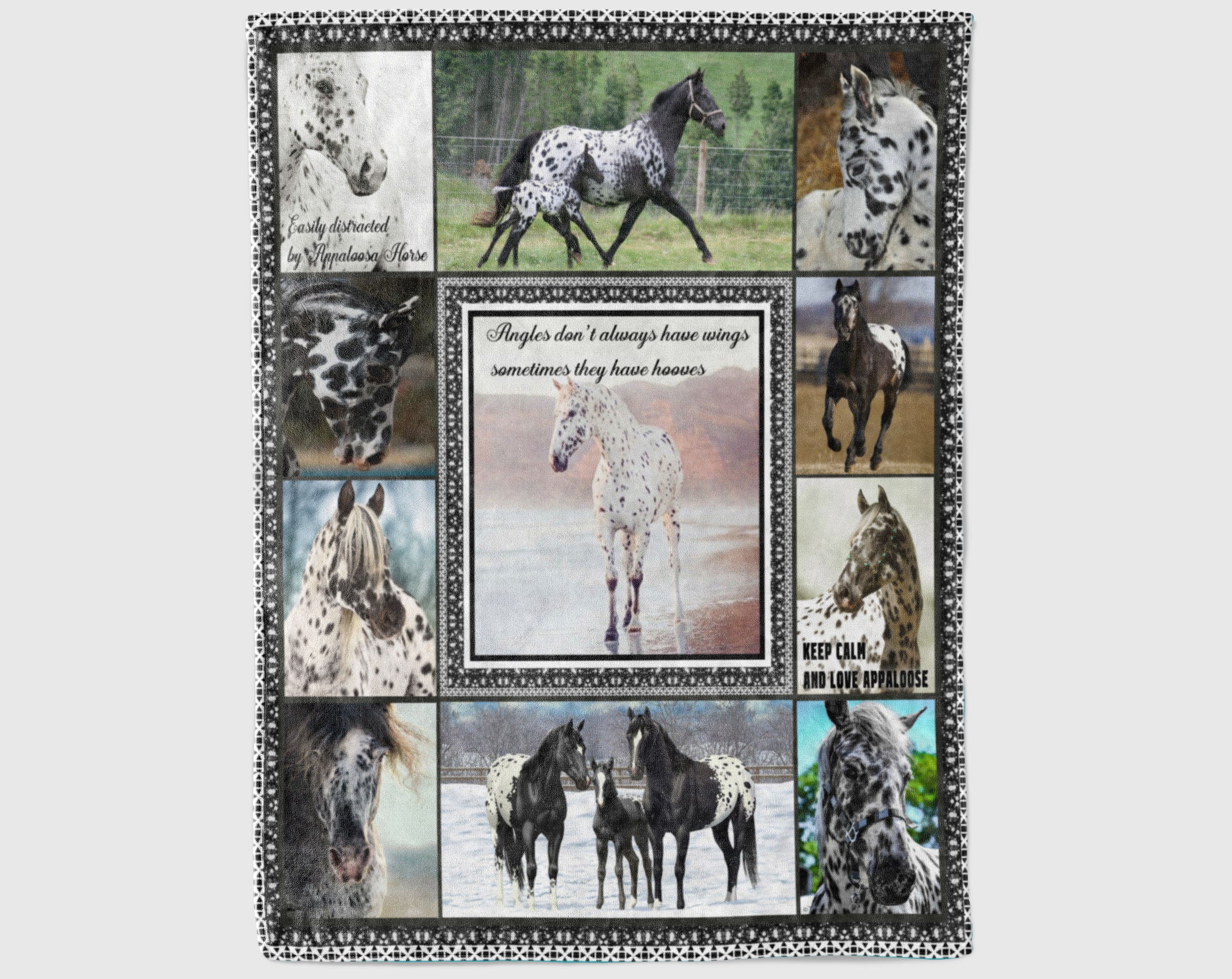 Horse Blanket Horse Lover Gift Horse Fleece Blanket Horse Etsy