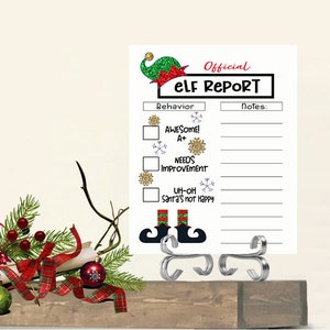 Elf Report 8x10 lavagna cancellabile a secco con design digitale, sublimazione, lavagna bianca cancellabile, design in pannello rigido