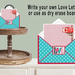 Carta de amor en sobre agregar mensaje o usar como borrado en seco descarga instantánea diseños digitales para Sublimación se ajusta a www.PSCreation.org carta