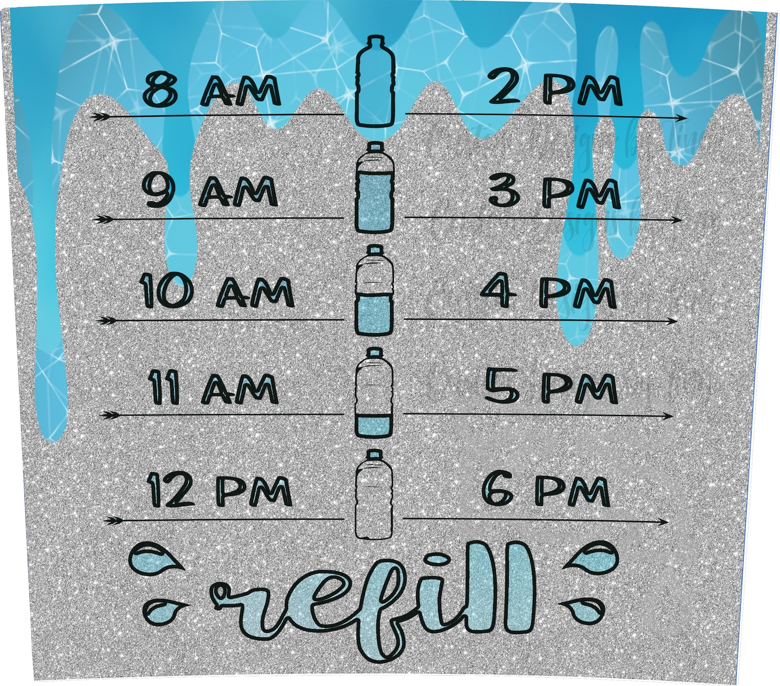 Water Reminder Drink Your Water Reminder You Get Straight Etsy