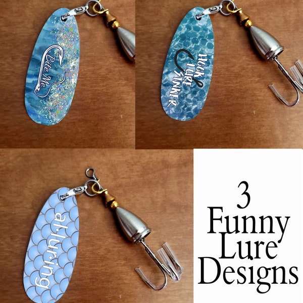 Funny Fishing Lure Etsy