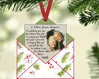 L’ornement de lettre de Noël a 4 options photo ou blanc téléchargement instantané Design numérique pour la sublimation s’adapte pscreation.org lettre vierge