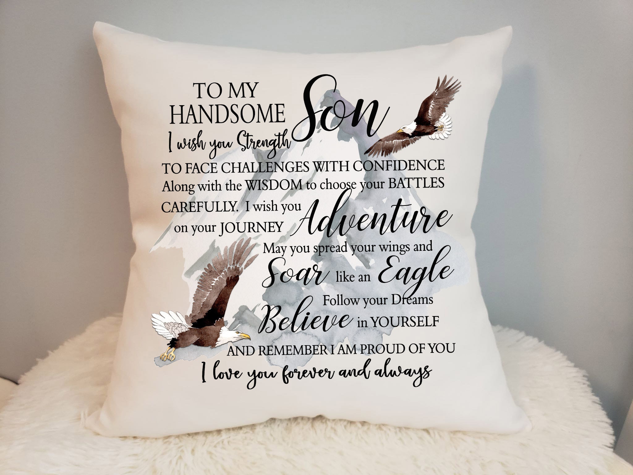 ULOVE LOVE YOURSELF Set of 2 Arrows Throw Pillow Case Cushion Cover Home Decorative Square Pillowcases 18×18 Inch Adventure Awaits,Dream Explore Discover 
