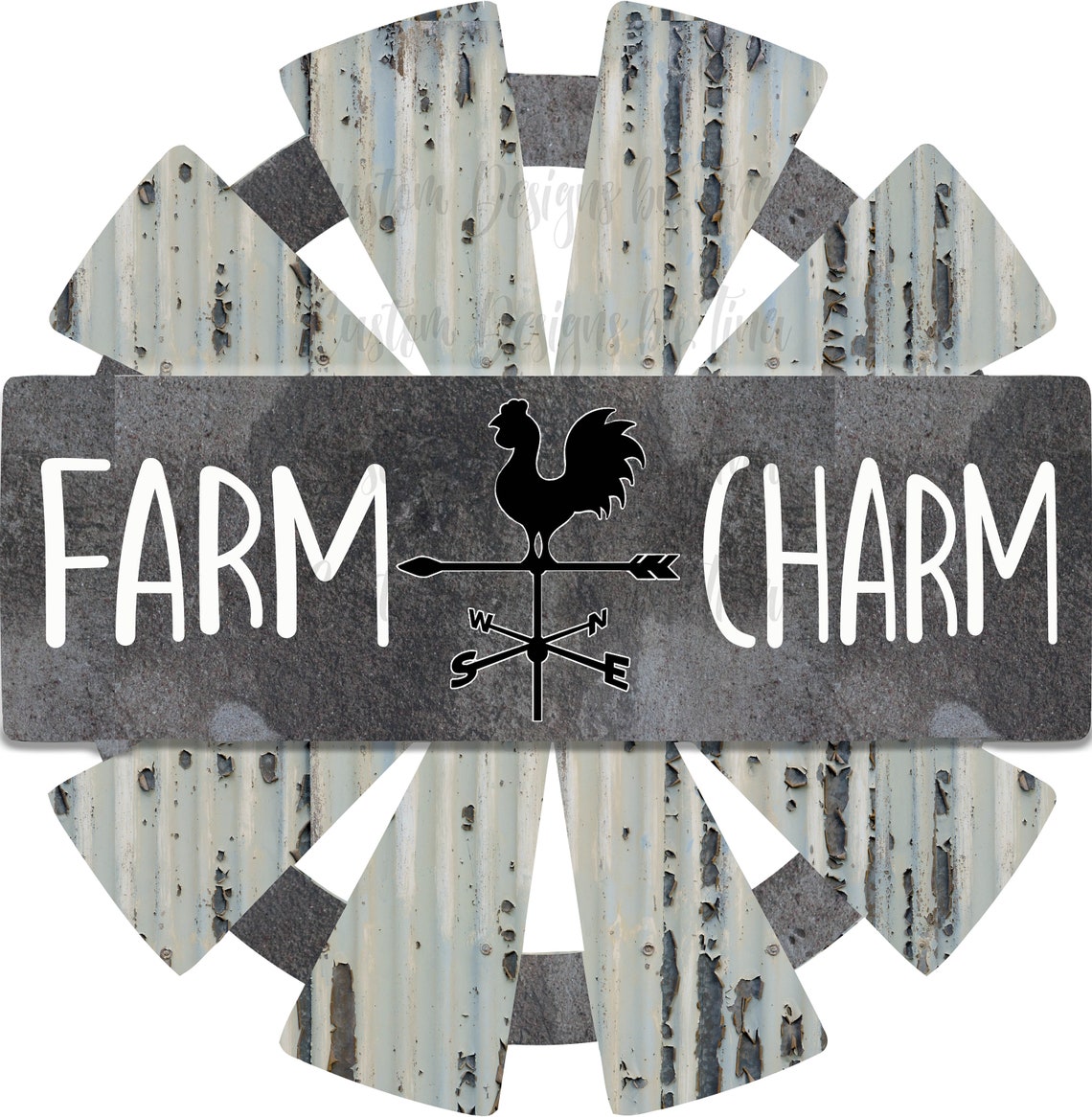 Farm Charm and Barn Charm 2 Instant Download Digital Design Etsy