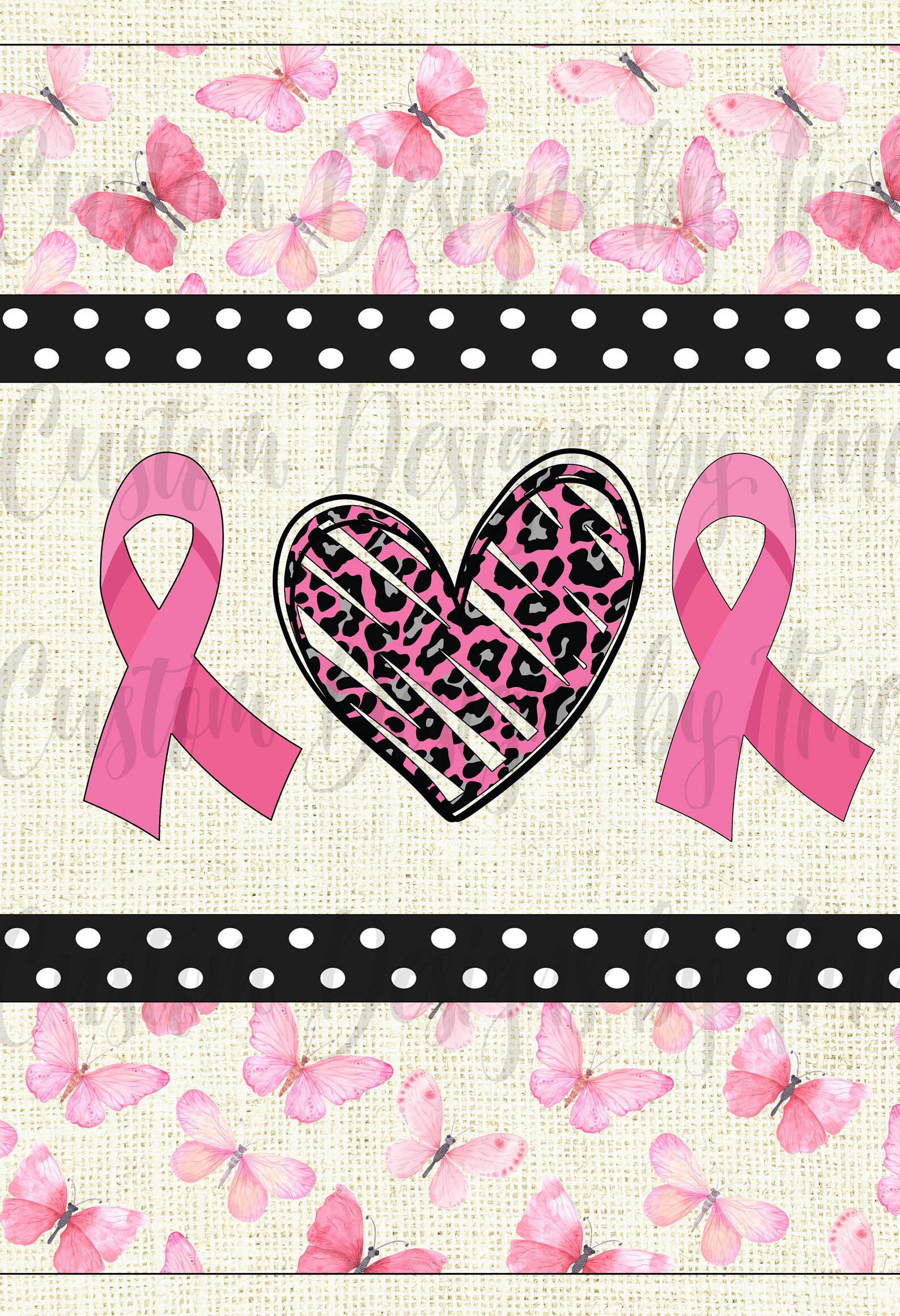 Breast Cancer awareness digital design for sublimation for - Etsy España