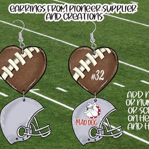 Cute football hearts and helmets to personalize instant download Digital Design for sublimation fits pscreation.org football heart helmet
