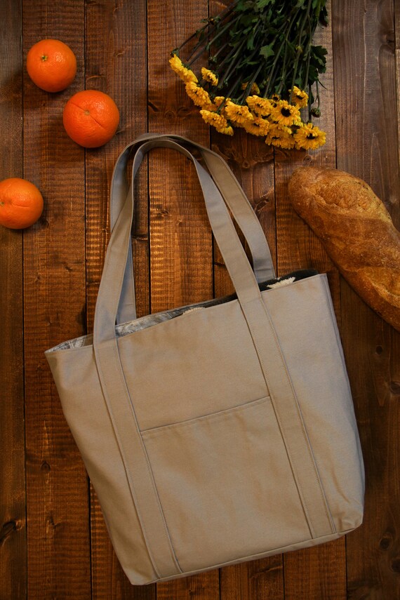 market tote with pockets