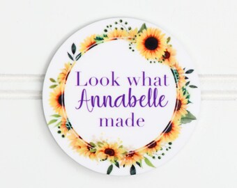 Look What I Made Magnet - Kids Art Magnet - Kids Fridge Magnet - Kids School Work Magnet