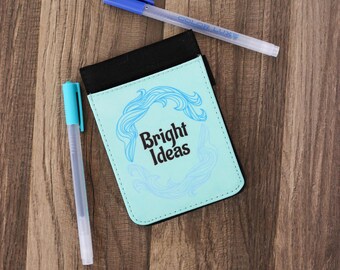 Back To School Supplies - Notepad - Bright Ideas Notepad - Small Notepad - Doodle Pad - Notebook - Blue Notebook - Small Notebook