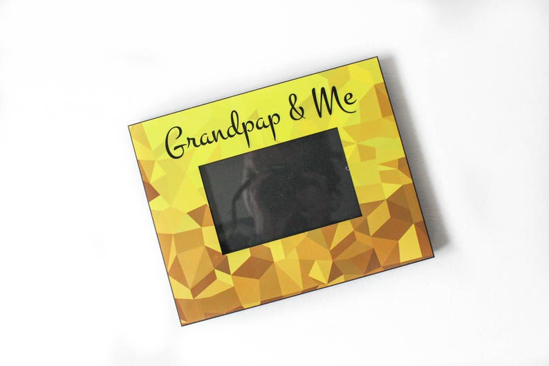 Father/'s Day Gift Idea New Baby Gift Gift for Grandpap Baby Picture Frame Grandchild Picture Frame Grandpap and Me Frame