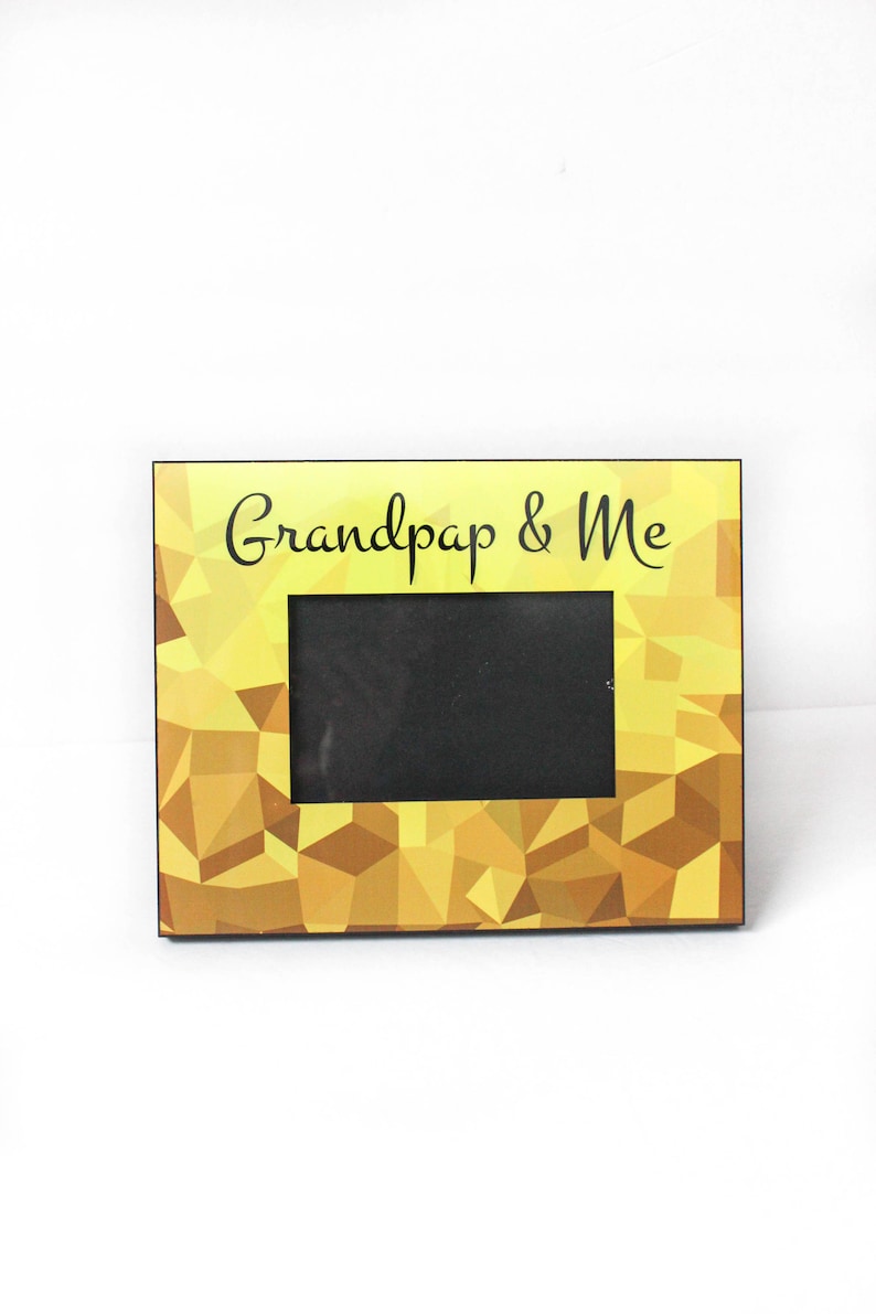 Father/'s Day Gift Idea New Baby Gift Gift for Grandpap Baby Picture Frame Grandchild Picture Frame Grandpap and Me Frame