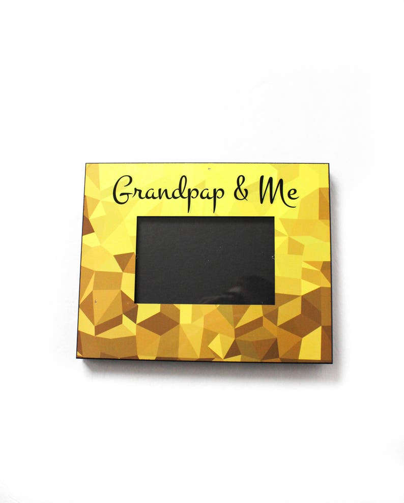 Father/'s Day Gift Idea New Baby Gift Gift for Grandpap Baby Picture Frame Grandchild Picture Frame Grandpap and Me Frame