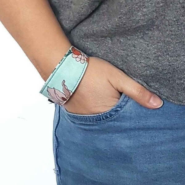 Fabric Bracelet Etsy