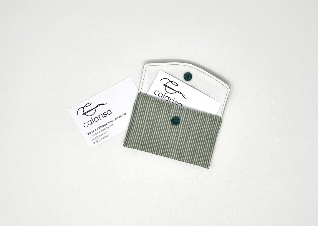 Gift Card Envelope Business Card Holder Minimalist Wallet Etsy