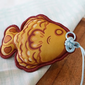 Omamori Taiyaki de la buena fortuna / Regalo para familiares y amigos