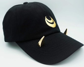 Sekai Oni Horned Dad Hat, (Six Panel Hat)