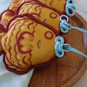 Glück Taiyaki Omamori | Geschenk für Familie und Freunde Bild 3