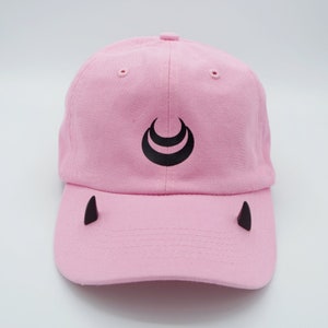 Sekai Oni Horned Dad Hat (Pink Edition) image 7