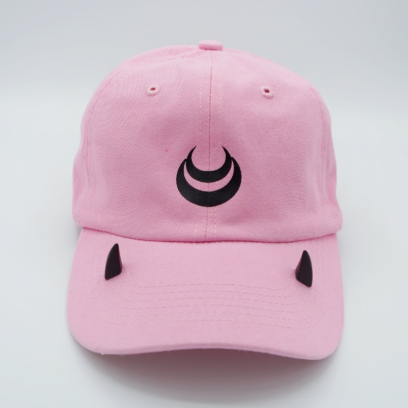 Sekai Oni Horned Dad Hat (Pink Edition) image 7