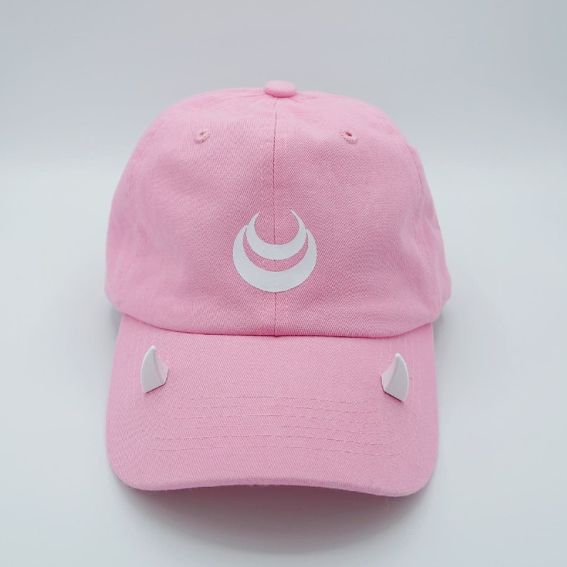 Sekai Oni Horned Dad Hat (Pink Edition) image 6