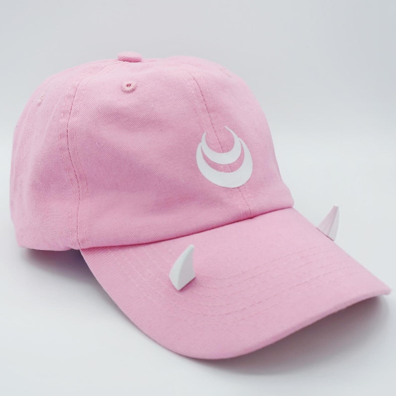 Sekai Oni Horned Dad Hat (Pink Edition) image 5