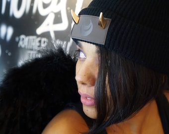 Oni Horned Beanie by Sekai, Oni Hat