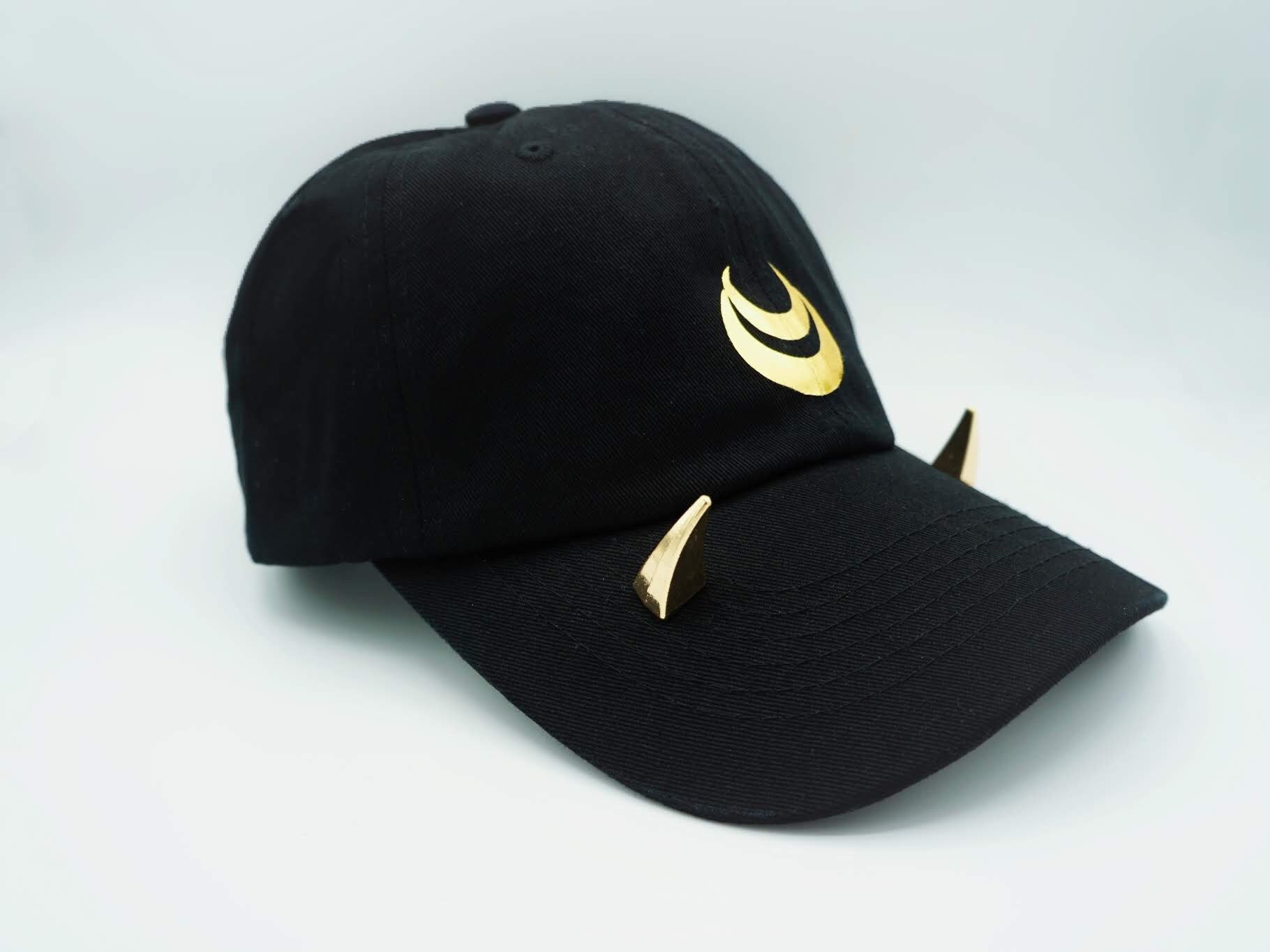 Sekai Oni Horned Dad Hat, (Six Panel Hat)
