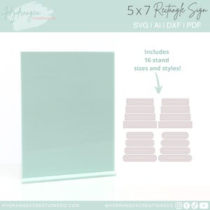 Znak Laserowo Wycinany Plik 5x7 Numer Stołu SVG Szablon Ślubny | Signature Drink Bar Menu | Social Media Cennik Znak | Bridal Shower Kod QR