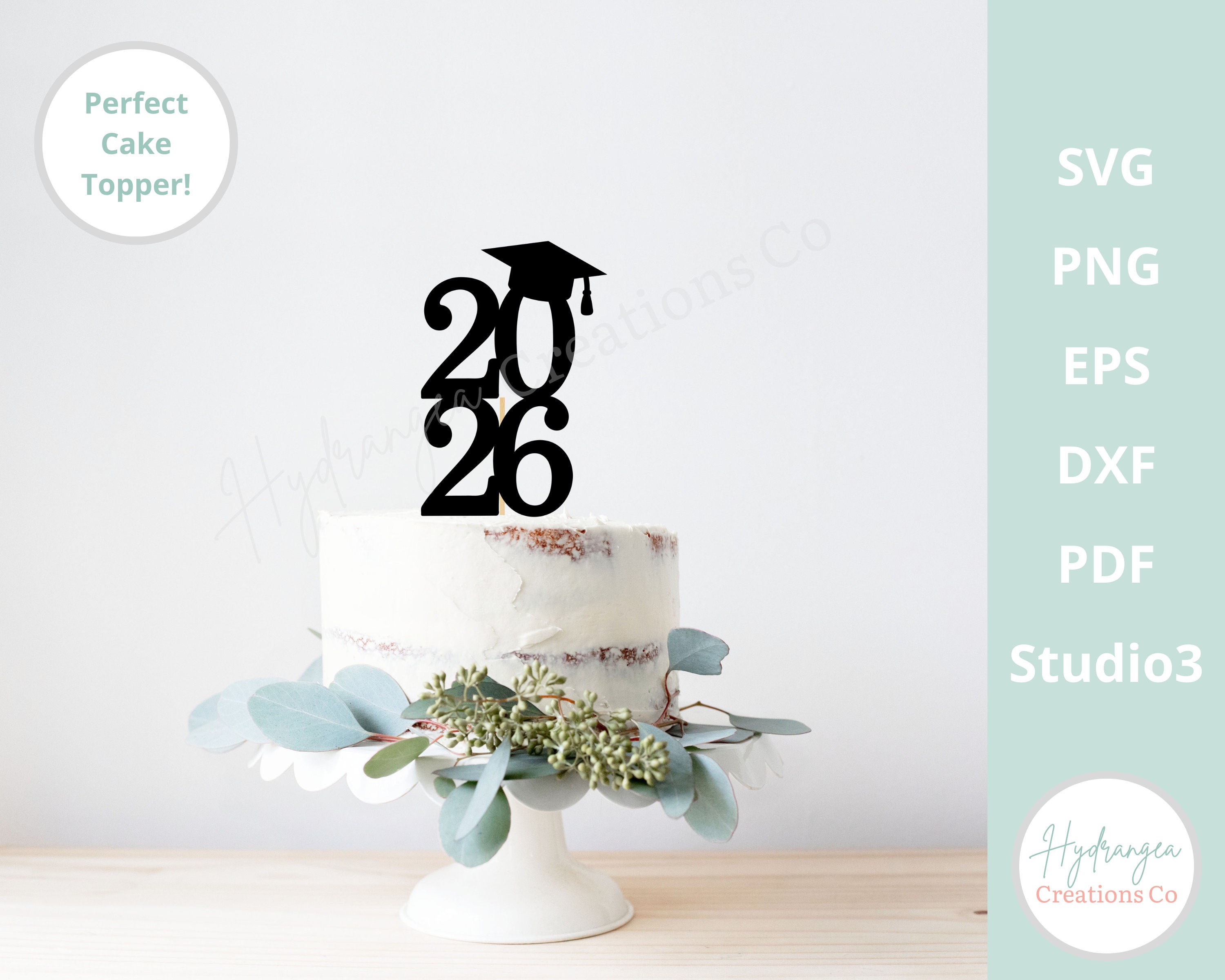 Graduation Cap Bundle SVG Class of 2026 - Congrats Senior College Grad ...