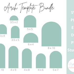 Boog sjabloon SVG Boho bruiloft Chiara boog teken, uitnodiging, tabelnummer, bar teken DXF PNG Eps Cricut Laser gesneden bestand