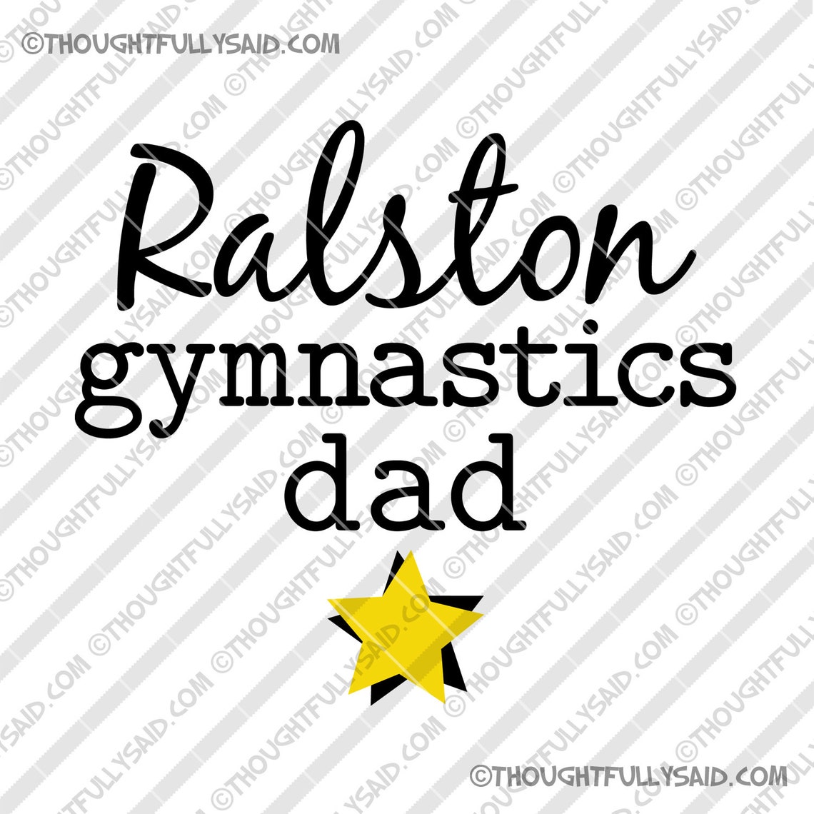 Download Gymnastics Dad PLUS mom bro sister SVG dxf eps png cut file | Etsy