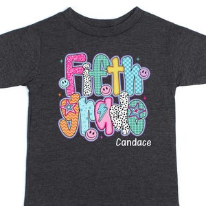 1st Grade Shirt, Back to School Tee, First Day of School Shirt, Kids 1st Grade Outfit, Teacher Gift Shirt, Colorful