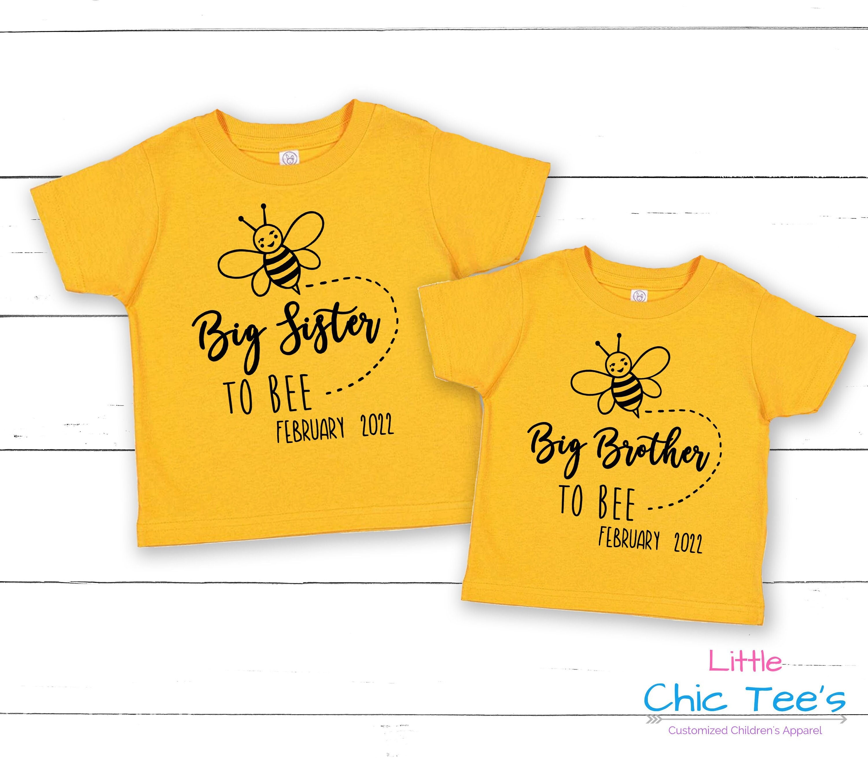 Big sister to bee shirt Clearance