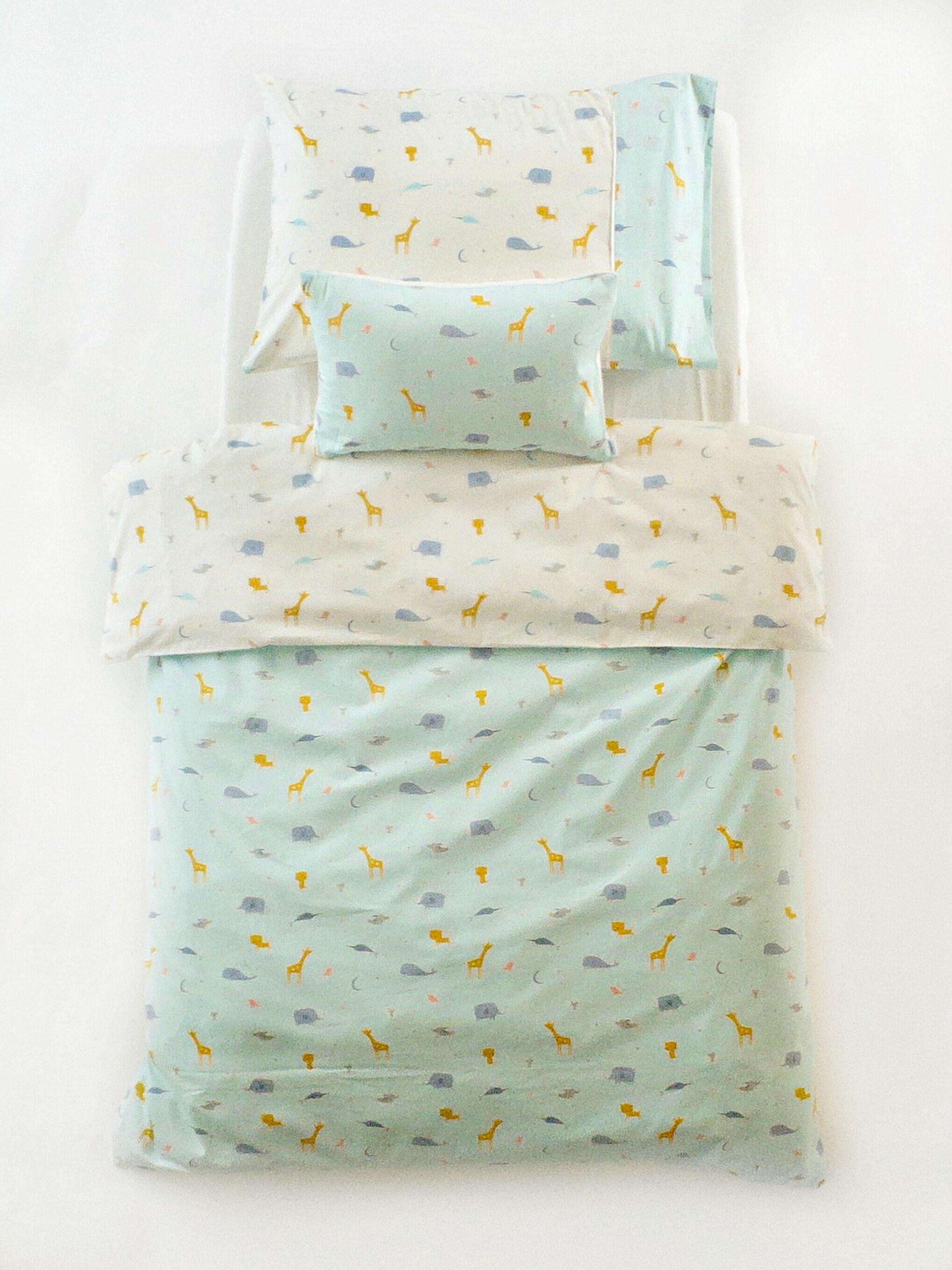 Organic Toddler Pillow Filled with Natural Kapok Fibre/Free Etsy Italia