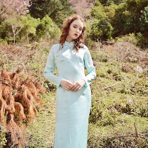 ao dai silk