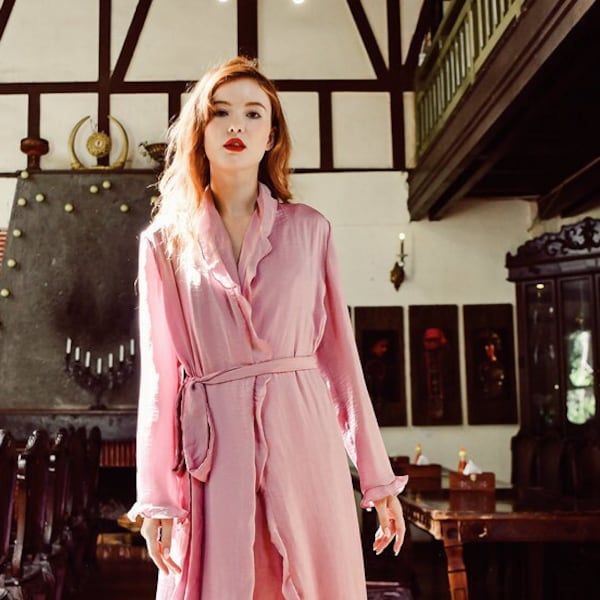 Silk Robe Etsy