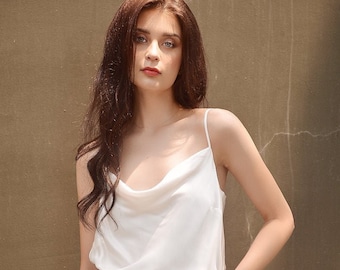 Silk Tops Women - Basic Silk Tops - Women Silk Shirt