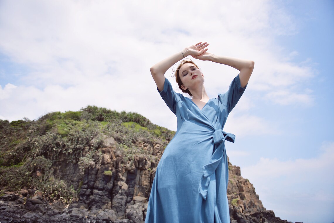 Wrap Dress - Kraken's Embrace