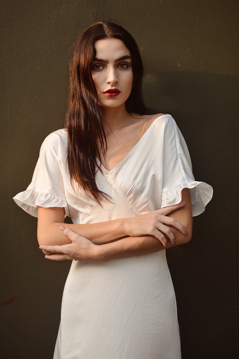 cotton silk dresses for women Flared Cotton Silk Dress: Women's Clothing | Dresses