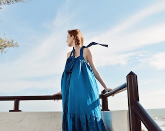 Long Flowy Silk Dress Radiant Maxi Dress Long Flowy Silk Dress Radiant Maxi Dress