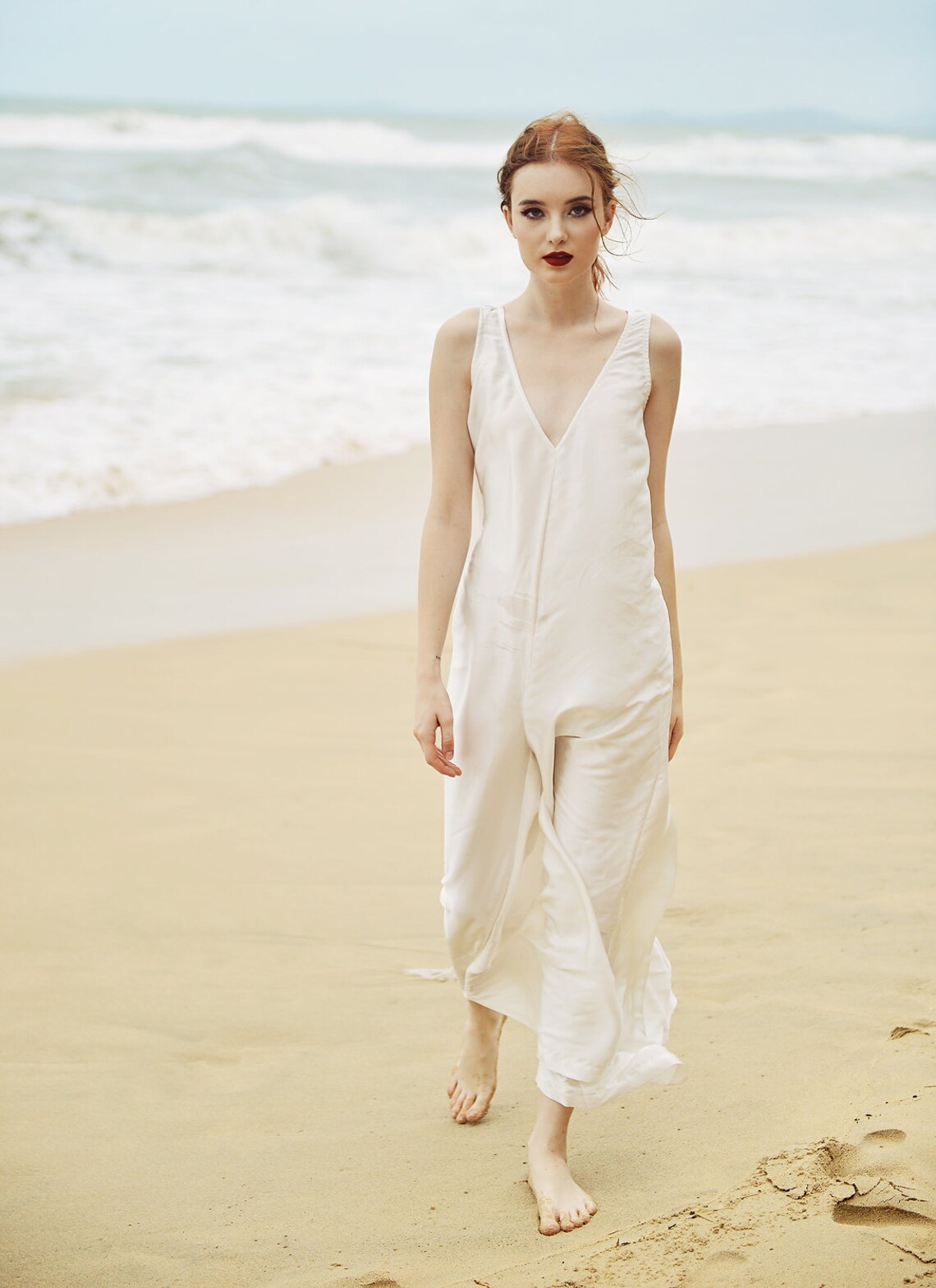Silk long Jumpsuit