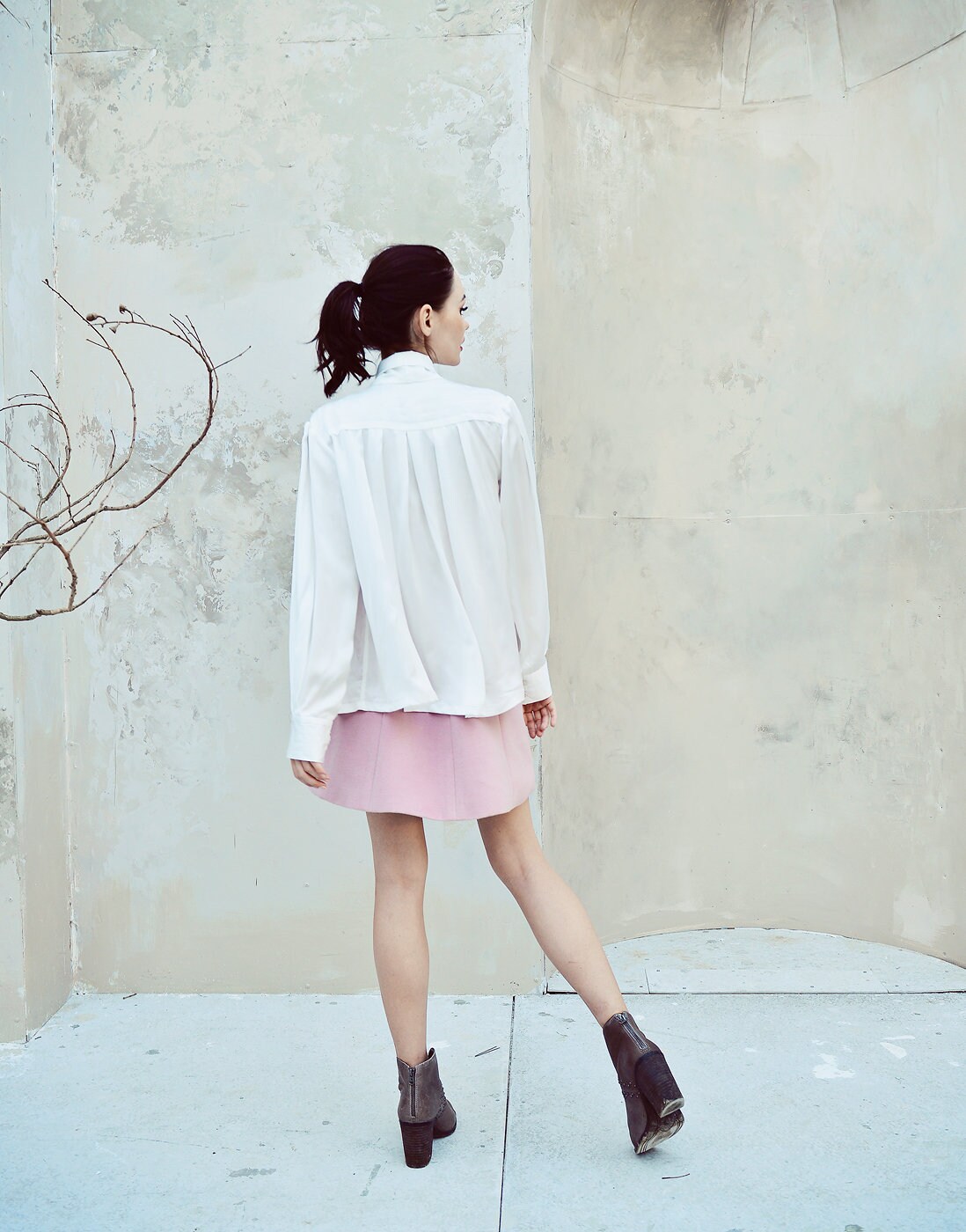white silk t shirt women's