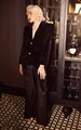 Women Blazer Jacket - Black Velvet Blazer - Black Vest Blazer 