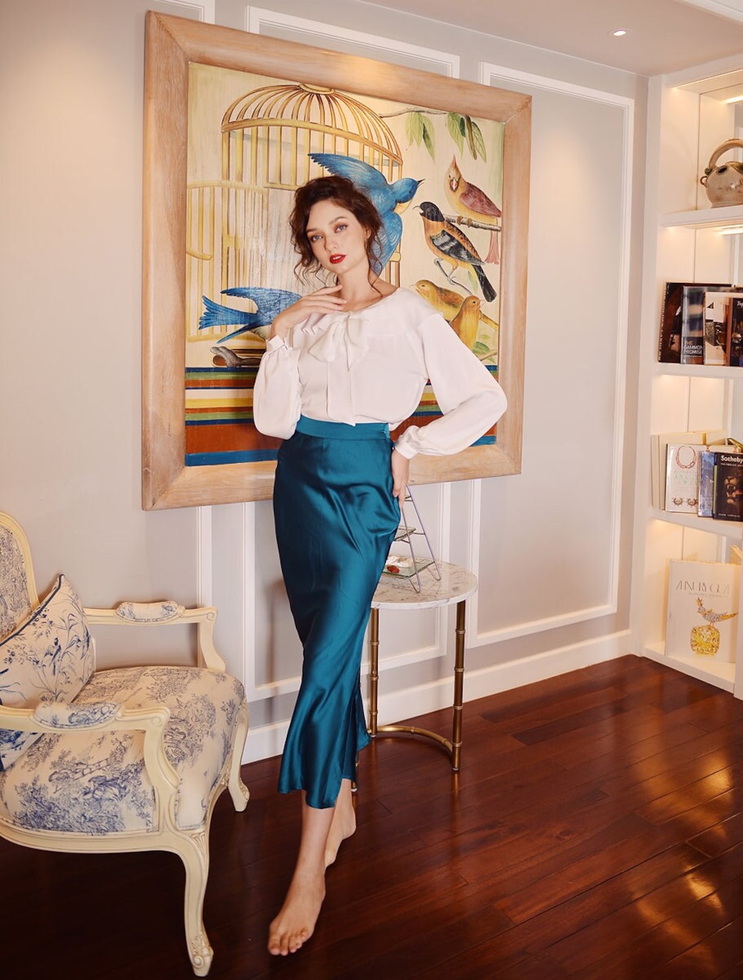 yoli◯silk tuck skirt Amazon.com: YOLAI Womens Satin Skirts Mini Length A-Line