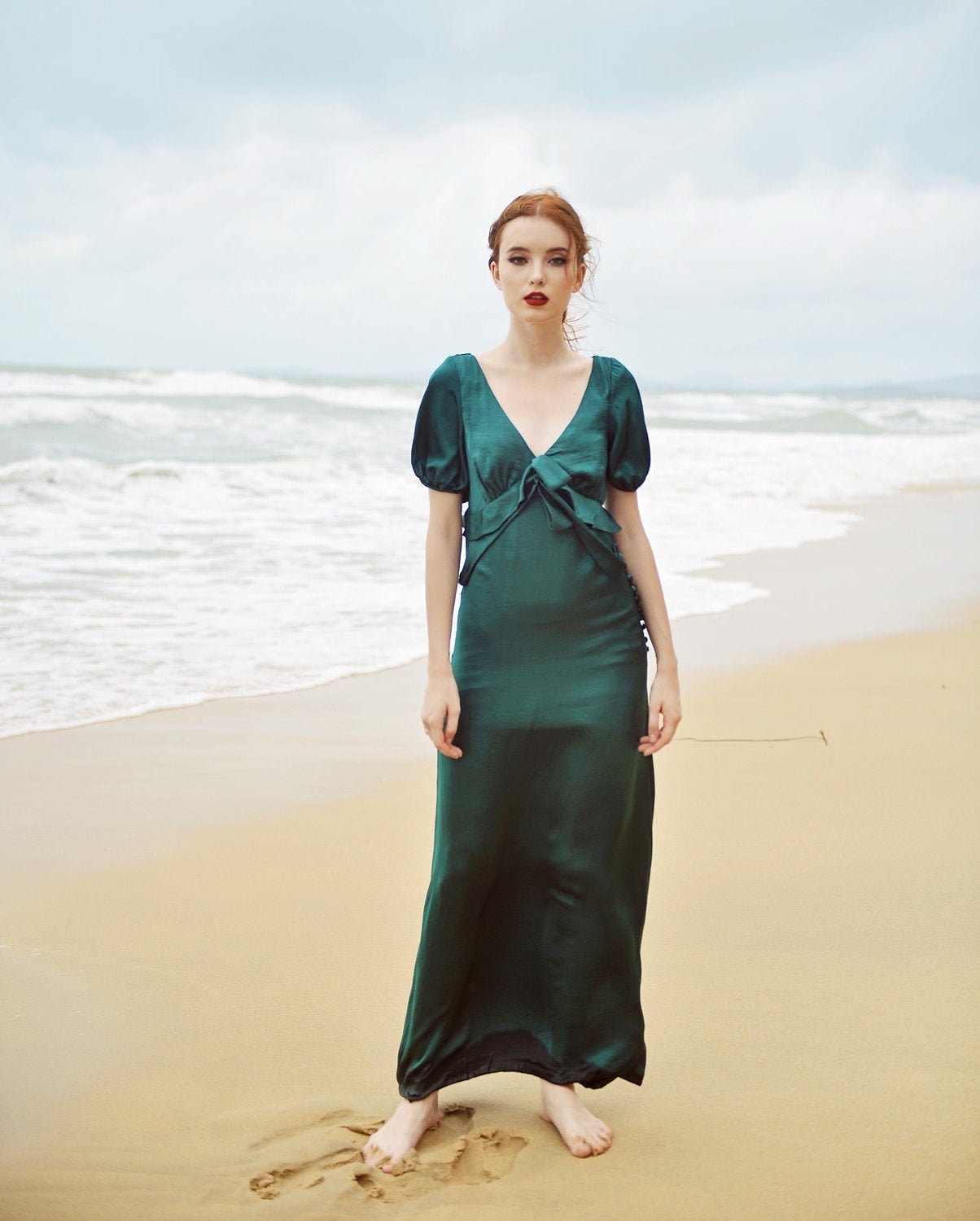 sachin and babi light blue dress Emerald Maxi Dress