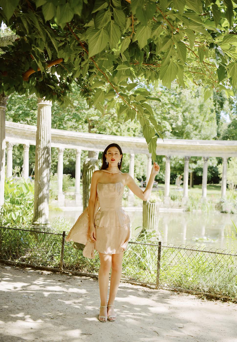short wedding dress with scarf Narrow Tulle Bridal Scarf, Chic Wedding Neckerchief Off White / 160 inches / Extra Skinny