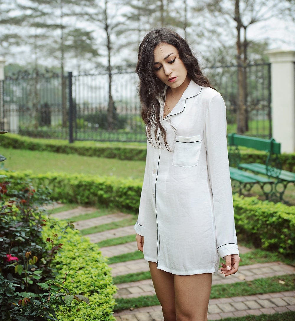 pajamas shirt dress