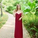 Silk Dress Maxi - Silk Nightgown - Beach Wedding Slip - Backless Silk Gown - Gift For Bride