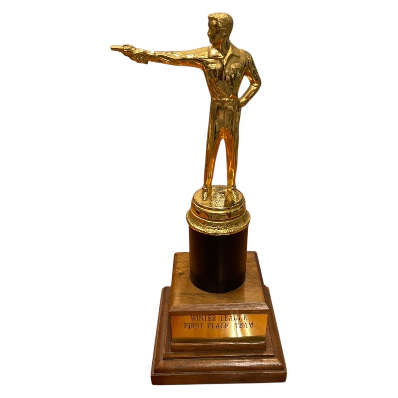 Vintage Winter Trophy - Etsy
