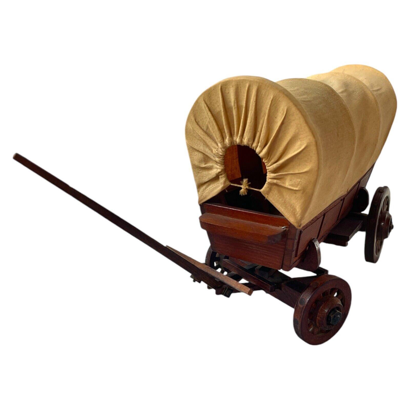 Conestoga Dodge City Covered Wagon Wooden Handmade Pioneer Model ...